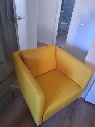 Sillón Ekero amarillo Ikea