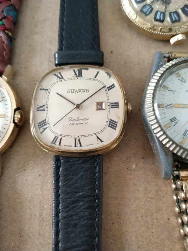 Lote 5 Orologi Meccanici Vintage da Uomo