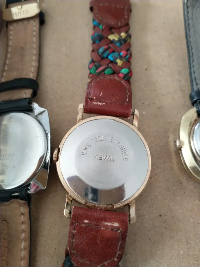 Lote 5 Orologi Meccanici Vintage da Uomo