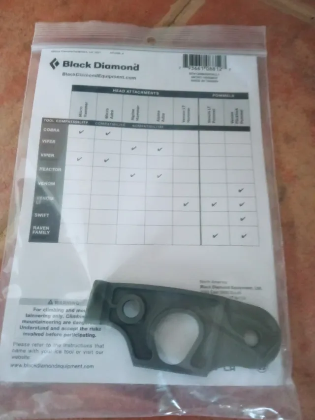 Micro hammer Piolet Black Diamond.