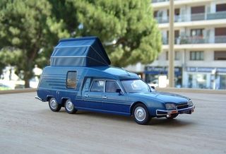 Camper Citroën CX Tissier 1/43 Blu Nuovo