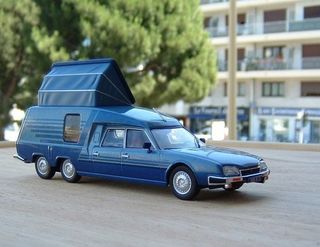 Camper Citroën CX Tissier 1/43 Blu Nuovo