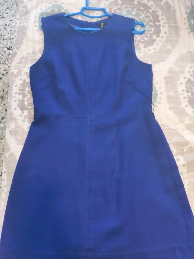 Vestido H&M Azul Talla 44