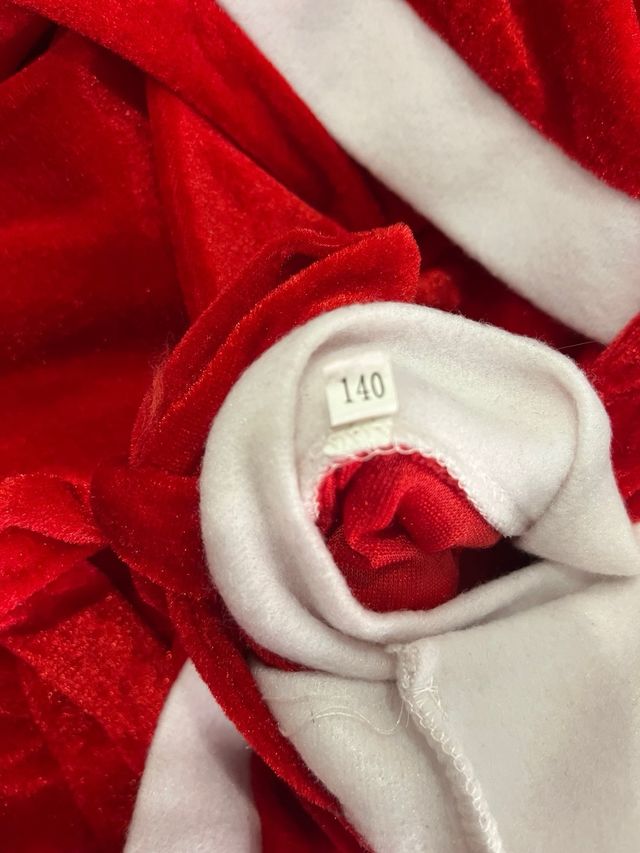 Vestido Mamá Noel niña