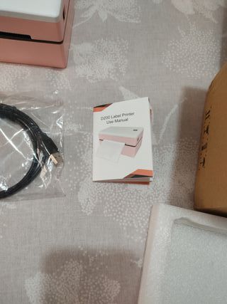 Impresora Marklife D200 Rosa y Blanca