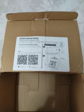 Impresora Marklife D200 Rosa y Blanca