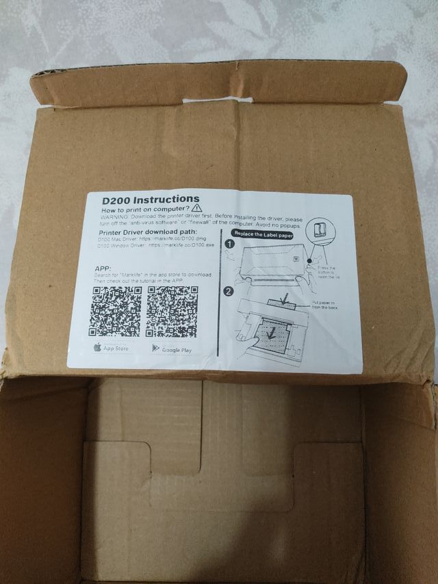 Impresora Marklife D200 Rosa y Blanca