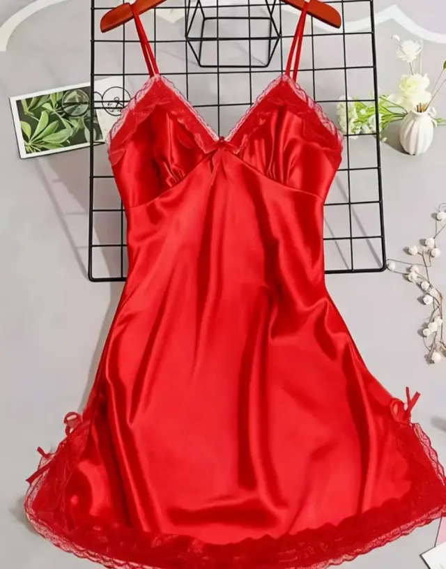 Completo intimo rosso