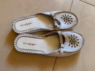 Zapatos El Corte Inglés blancos
