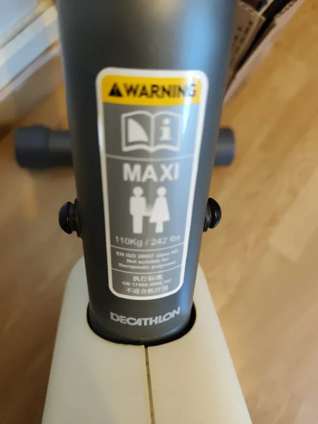 Bicicleta estática Domyos VM230