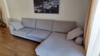 Sofá Chaiselongue tapicería antimanchas Aquaclean