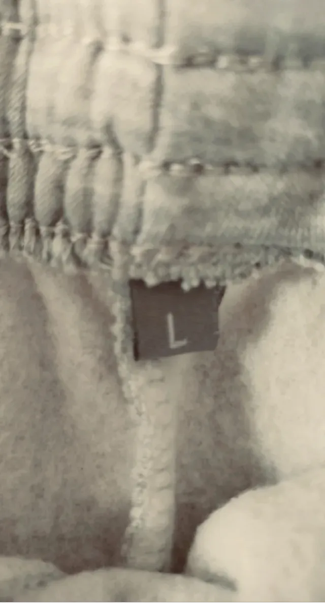 Pantalón chándal baggy gris talla L