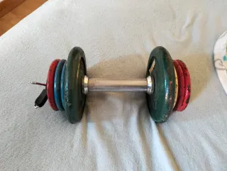 Mancuernas de ejercicios con discos