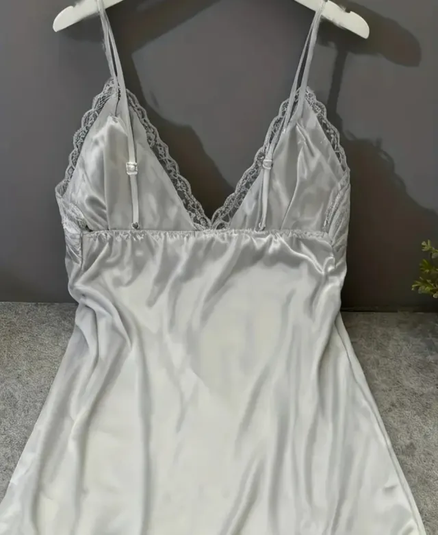 Completo intimo seta pizzo