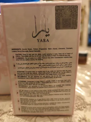 Perfume Yara Rosa Lattafa