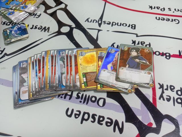 Lote variado cartas y cromos