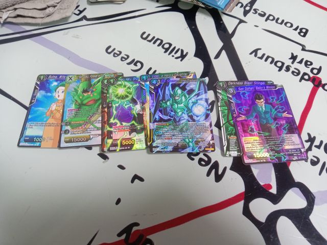 Lote variado cartas y cromos