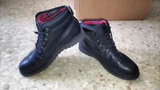 Botas Décimas Hombre Talla 45 Negras