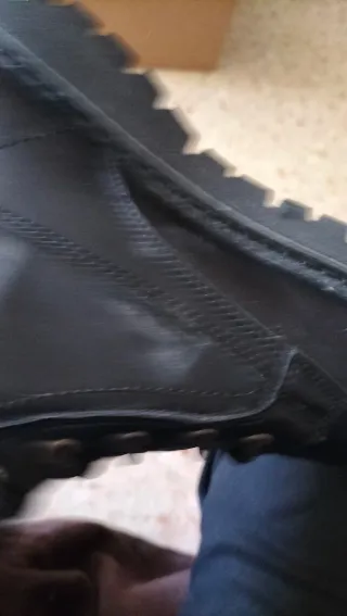 Botas Décimas Hombre Talla 45 Negras