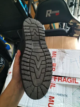 Botas Décimas Hombre Talla 45 Negras