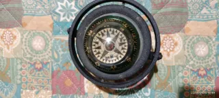 Bussola Nautica Vintage Sospensione Basculante