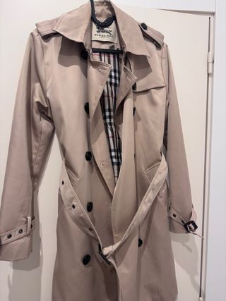 Gabardina Burberry Beige