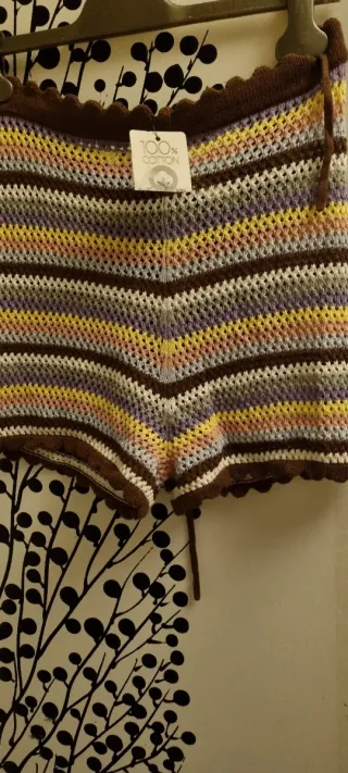 Pantaloncini in maglia taglia unica