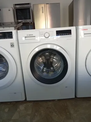 Lavadora Bosch 8 kg Blanca