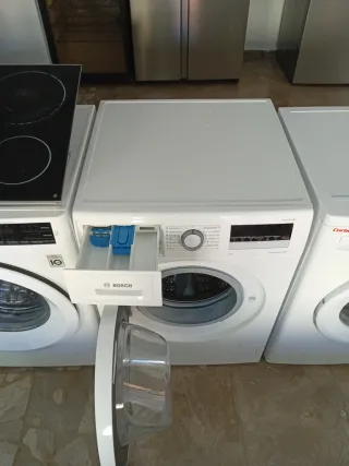 Lavadora Bosch 8 kg Blanca