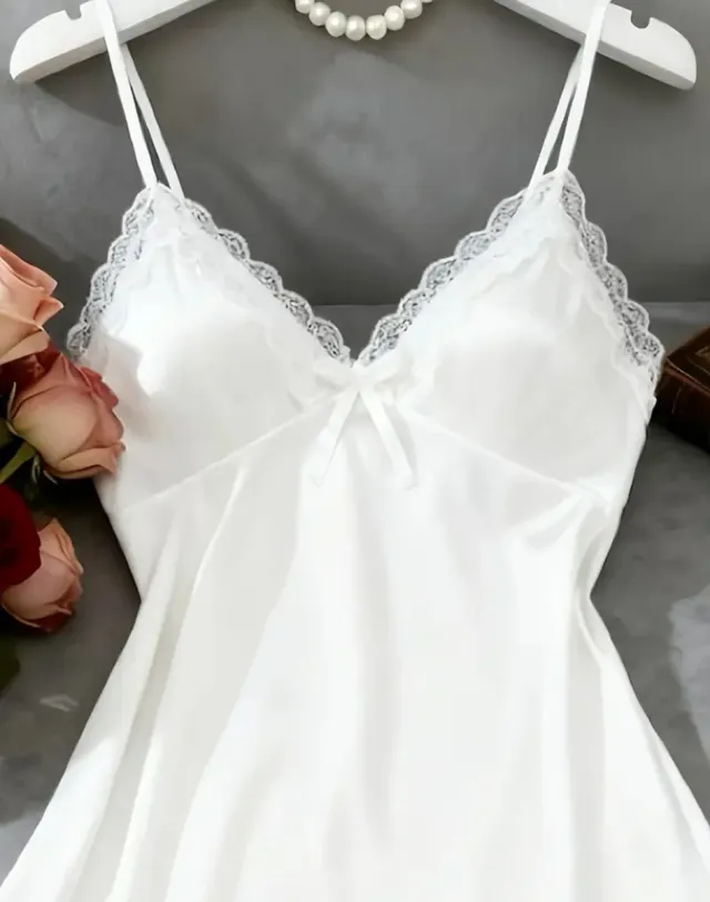 Completo intimo bianco pizzo