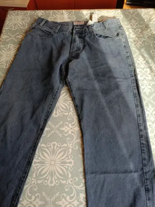 2 Pantalones Armani Jeans Talla 38 Gris Vintage