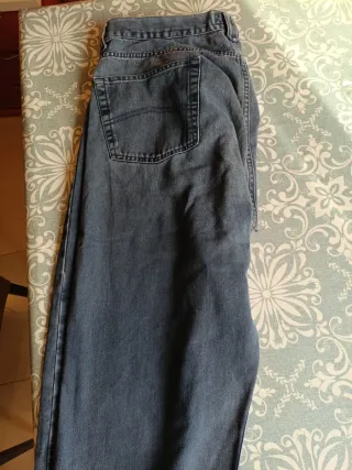 2 Pantalones Armani Jeans Talla 38 Gris Vintage