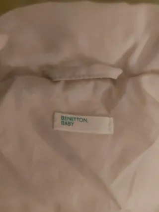 Benetton Giubbotto bimbo Beige 9-12 Mesi