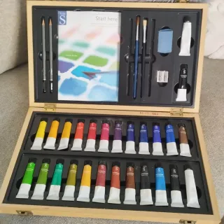 Maletín de pintura acuarela WHSmith