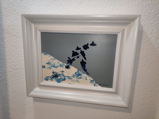 Cuadros Alfredo Hernandez, set de 3 piezas