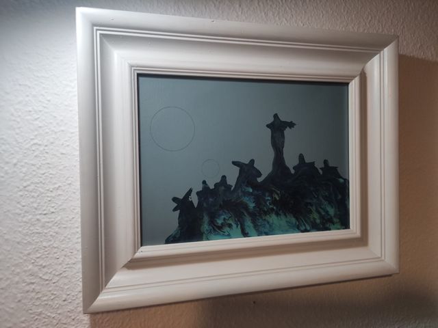 Cuadros Alfredo Hernandez, set de 3 piezas