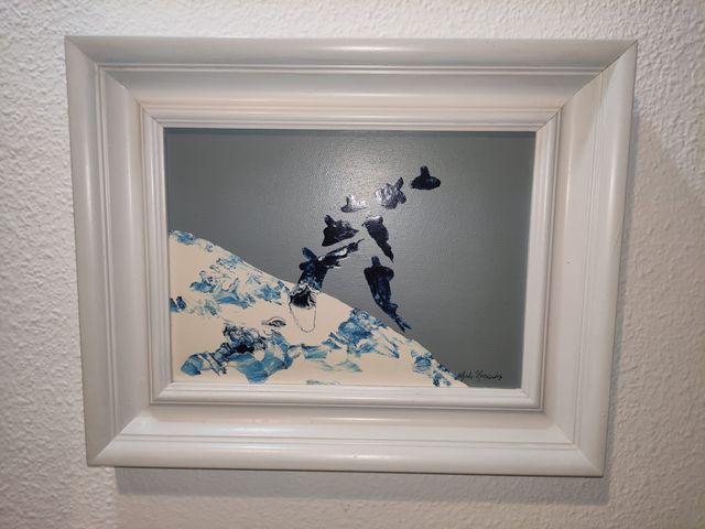 Cuadros Alfredo Hernandez, set de 3 piezas