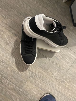 Scarpe donna nere e bianche