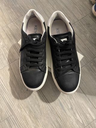 Scarpe donna nere e bianche