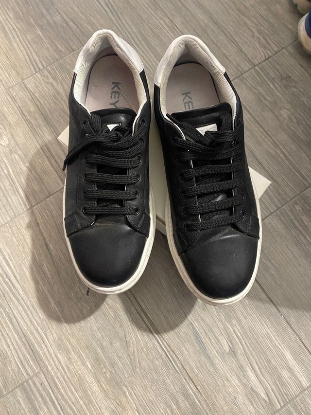 Scarpe donna nere e bianche