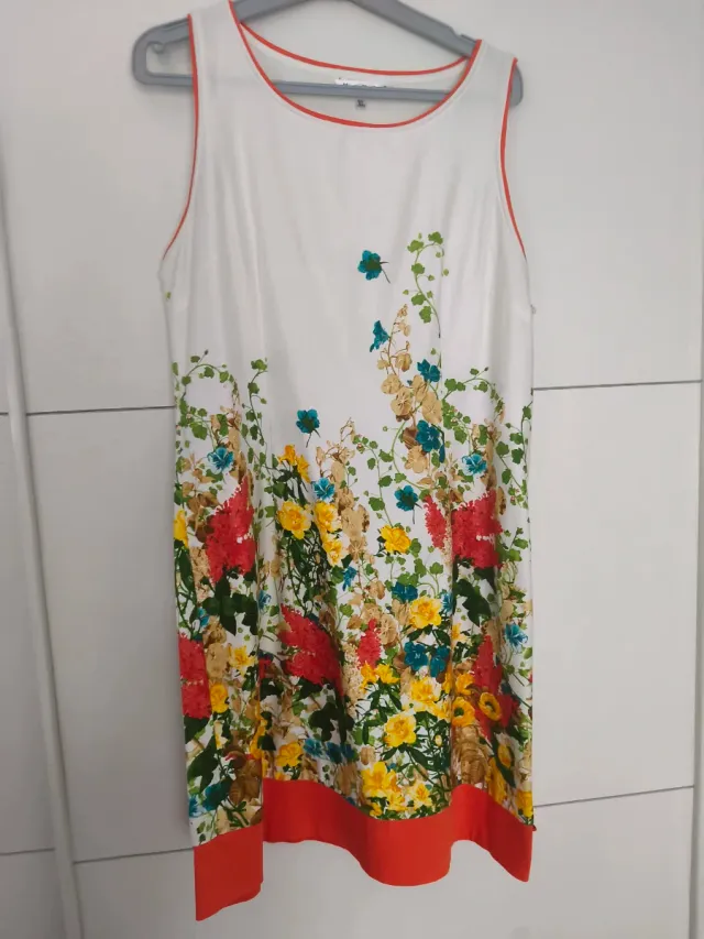 Vestido estampado floral talla XL