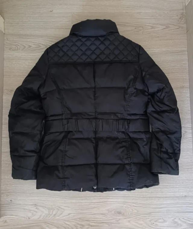 Chaqueta Puffer Negra Vintage 90s