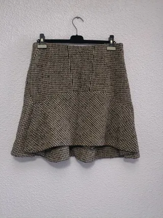 Falda invierno capeada Purificación García