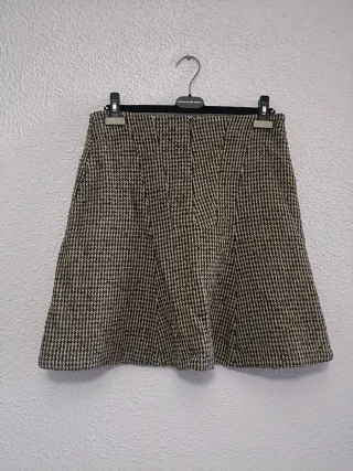 Falda invierno capeada Purificación García