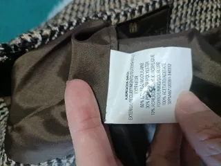 Falda invierno capeada Purificación García