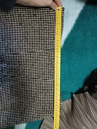 Falda invierno capeada Purificación García