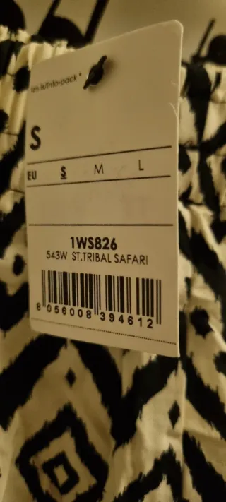 Pantaloncini in viscosa fantasia geometrica