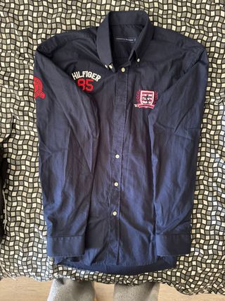 Camisa Tommy Hilfiger Azul Talla L