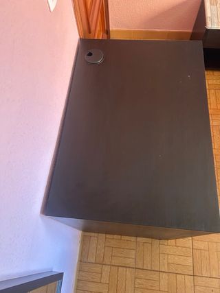 Escritorio Ikea Negro con Cajón