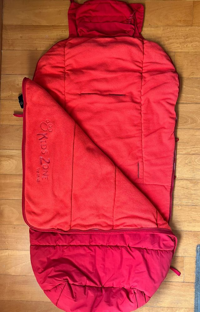 Sacco invernale Jane Kid Zone rosso